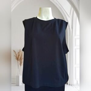 NWT A New Day Black Cropped Tank Top Size XXL